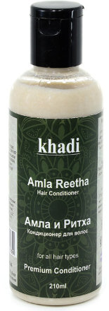 Khadi / Кондиционер для волос - Амла и Рихта, 210 мл