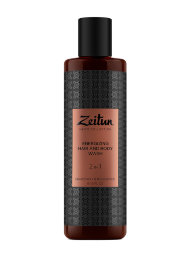 Zeitun / Бодрящий гель для душа и шампунь 2в1 для мужчин с грейпфрутом и розовым деревом, 250 мл