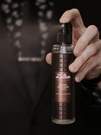 Zeitun / Минеральный дезодорант-антиперспирант для мужчин с шалфеем «Ультра-защита», 150 мл