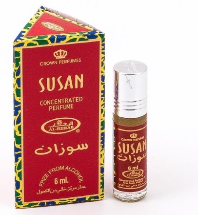 Al Rehab / Арабские женские масляные духи SUSAN (Сюзанна), 6 мл