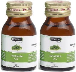 Hemani / [Комплект из 2 шт.] Масло семян рукколы (Taramira oil) для роста ресниц, бровей и волос, 30 мл