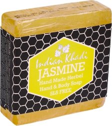 Indian Khadi / Мыло ручной работы «Жасмин», без SLS (Jasmine Hand Made Herbаl Soap), 100 г
