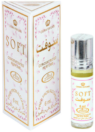 Al Rehab / Арабские женские масляные духи SOFT (Нежный), 6 мл