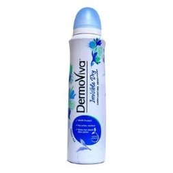 Dabur Vatika / Дезодорант для тела Dermoviva Invisible Dry с зеленым чаем 150 мл