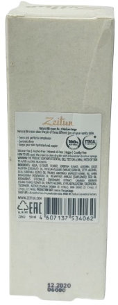 Zeitun /  [Уценка, Лот 9] Минеральный ВВ-крем тон №2 - нейтральный (запачкана упаковка), 50 мл