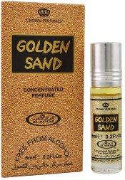Al Rehab / Арабские женские масляные духи GOLDEN SAND (Золотой песок), 6 мл