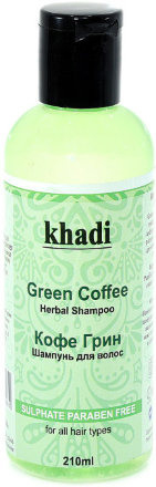 Khadi / Шампунь для волос - Кофе Грин, 210 мл