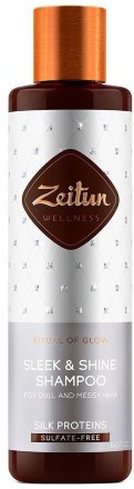 Zeitun / Шампунь для гладкости и блеска волос &quot;Ритуал сияния&quot; с протеинами шелка 250 мл