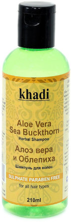 Khadi / Шампунь для волос - Алоэ вера Облепиха, 210 мл