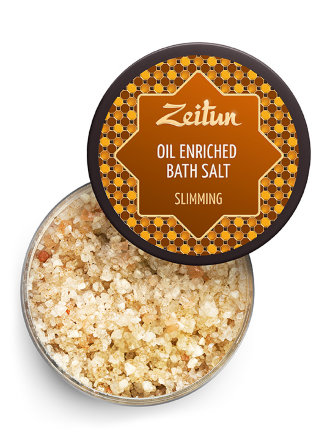 Соль для ванн &quot;Zeitun&quot; для похудения, с экстрактом опунции, маслами грейпфрута, бергамота, корицы, 250 мл.