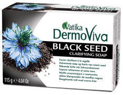 Dabur Vatika / Мыло с маслом черного тмина DermoViva Black Seed Soap, 115 г