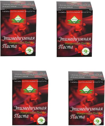 Themra / [Комплект из 4 шт.] Эпимедиумная паста оригинальная с инструкцией на русском языке, 240 г.