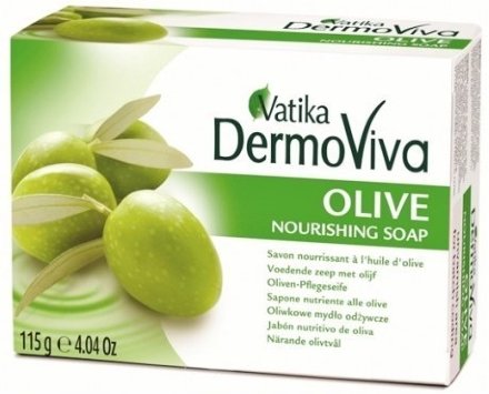 Dabur Vatika / Мыло оливковое Olive Soap, 115 г