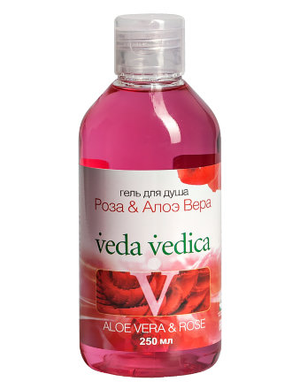 Veda Vedica / Гель для душа Роза-Алоэ вера 250 мл