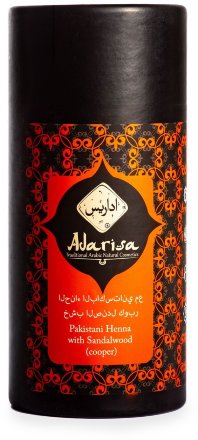 Adarisa / Пакистанская хна для волос сандалом (медная), 100 г