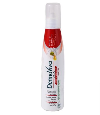 Dabur Vatika / Сыворотка для кожи солнезащитная DermoViva - USA Skin Serum Fair &amp; Radiant 200 мл