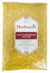 Herbamil / Маш очищенный желтый 1 кг