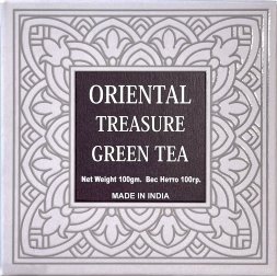 Bharat Bazaar / Чай зеленый с восточными сокровищами (Oriental Treasure Green), 100 г