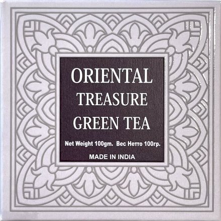 Bharat Bazaar / Чай зеленый с восточными сокровищами (Oriental Treasure Green), 100 г