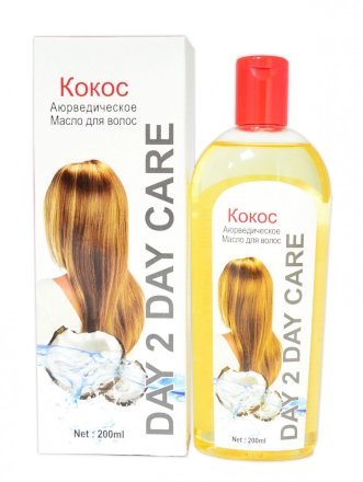 Day2Day Care / Аюрведическое масло для волос Кокос 200 мл