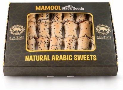 Sultan / Арабское печенье MAMOOL с черным тмином 500 г