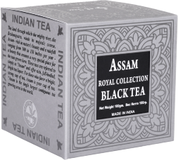 Bharat Bazaar / Чай Ассам Черный, Крупнолистовой «Королевская коллекция» (Assam Royal Collection Black Tea), 100 гр