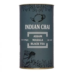 Bharat Bazaar / Чай черный Ассам Масала в банке (Assam Masala Black tea), 100 г