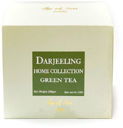 Bharat Bazaar / Чай Дарджилинг зеленый, крупнолистовой «Домашняя коллекция» (Darjeeling Home Collection Green Tea), 100 г
