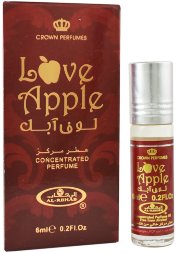 Al Rehab / Арабские женские масляные духи LOVE APPLE (Яблоко любви), 6 мл