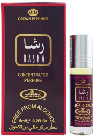 Al Rehab / Арабские женские масляные духи RASHA (Раша), 6 мл