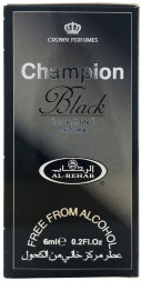Al Rehab / Арабские масляные духи CHAMPION BLACK (Чемпион Блэк), 6 мл
