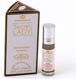 Al Rehab / Арабские женские масляные духи SECRET LADY (Секрет леди), 6 мл