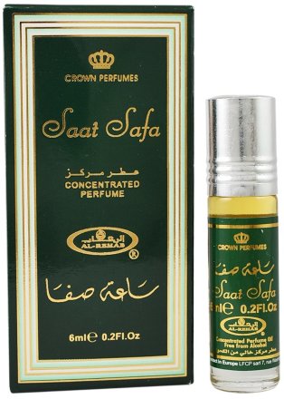 Al Rehab / Арабские  масляные духи SAAT SAFA (Саат Сафа), 6 мл