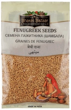 Bharat Bazaar / Пажитник семена (Methi seeds), 100 г