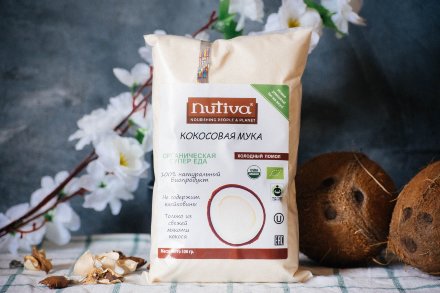 Кокосовая Мука Nutiva (Organic), 500 гр