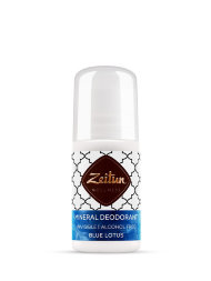 Zeitun / Минеральный шариковый дезодорант &quot;Голубой лотос&quot; с коллоидным серебром 50 мл