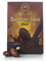 Sultan / Финики в темном шоколаде с миндалем Chocolate Dates Black 100 г