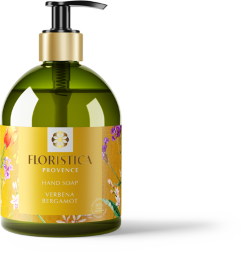 Floristica / Жидкое мыло натуральное PROVENCE питательное с вербеной и бергамотом, 500 мл