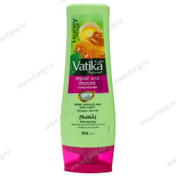 Dabur Vatika / Кондиционер для волос &quot;Исцеление и защита волос&quot; (оливковое масло, яичный белок и мед) 200 мл
