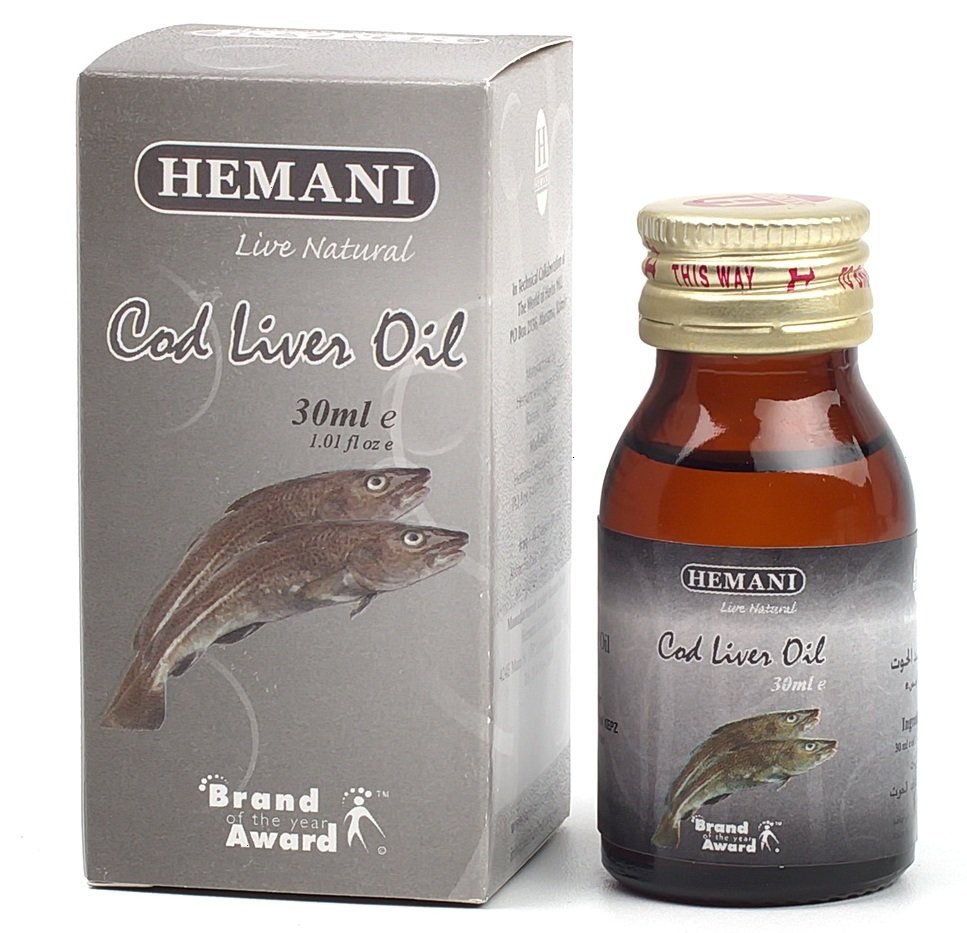Печень акулы купить. Масло печени трески Hemani. Cod Liver Oil Hemani. Жир печени трески. Рыбий жир тресковый.