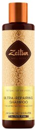 Zeitun / Шампунь для сильно поврежденных волос «Ритуал восстановления» с арганой и кератином, 250 мл