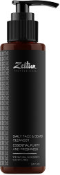 Zeitun / Гель для лица и бороды «ZEITUN PROFESSIONAL» очищающий, увлажнение и защита на каждый день, 110 мл