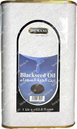 HEMANI / Масло черного тмина Хемани Blackseed oil холодного отжима жестяная банка, 1 л