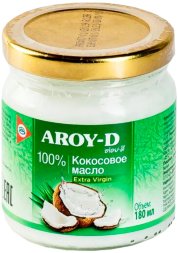 Aroy-D / Кокосовое масло (extra virgin) 180 мл