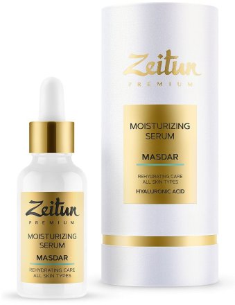 Zeitun / Ультра-увлажняющая сыворотка для лица MASDAR с гиалуроновой кислотой 30 мл