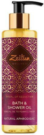 Zeitun / Лимитированный подарочный набор &quot;Минуты соблазна&quot; с натуральными афродизиаками (масло для душа и молочко для тела)