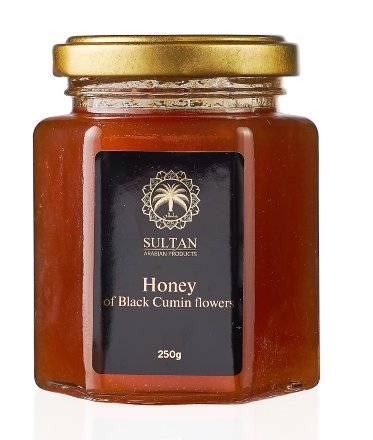 Sultan / Эксклюзивный мед цветов черного тмина 250 г