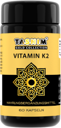 Tasnim / Витамин К2 (Vitamin K2) форма МК-7 из Австрии (активация и обмен кальция) в темной стеклянной баночке, 60 капс. по 268 мг.