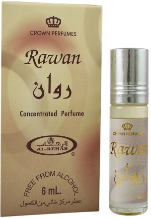 Al Rehab / Арабские масляные духи Унисекс RAWAN (Раван), 6 мл