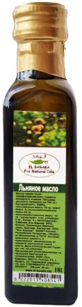 El Baraka / Льняное масло нерафинированное 50 мл